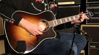 Video thumbnail for Gibson Montana Hummingbird Pro EC  •  SN: 10253023 by Wildwood Guitars