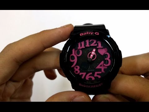 CASIO BABY-G BGA-130-1BDR UNBOXING