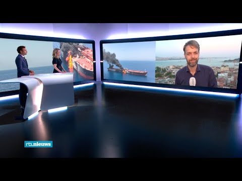 Explosies op twee tankers in het Midden-Oosten