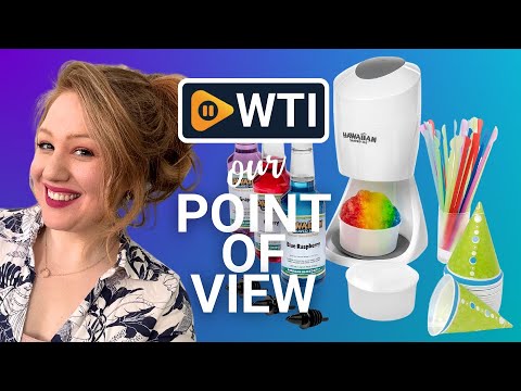 Hawaiian Shaved Ice Machine Kit - 3 Flavors - WTI product video review