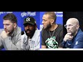 Mavs Postgame Interviews Game 4 vs Timberwolves: Luka Doncic, Kyrie Irving, Daniel Gafford, Kidd