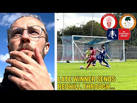 The Road To Wembley #2| FA Cup Preliminary Round (Redhill vs Ashford Town Vlog)