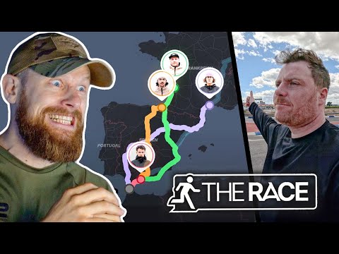 BRIAN ÜBERHOLT ALLE! - Ultra knappes Rennen zum Ziel | Fritz Meinecke reagiert auf The Race: Folge 9