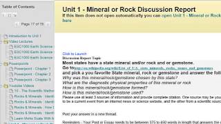 Tour of Blackboard for GLY1000 and ESC1000