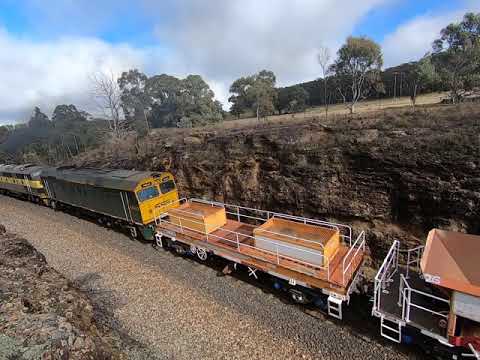602, GM27 & 442S2 at Wadina NSW.  Sun 23rd Aug 2020