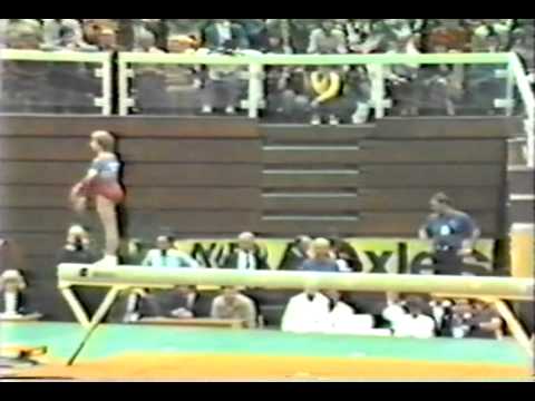 5th EF BB GDR Sylvia Rau   1983 World Gymnastics Championships 19 250