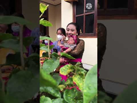 3 bulanan putu Gauri dan kadek gian,    Payangan 2021