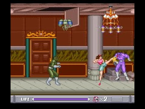 Mighty Morphin Power Rangers (SNES) Playthrough/Longplay
