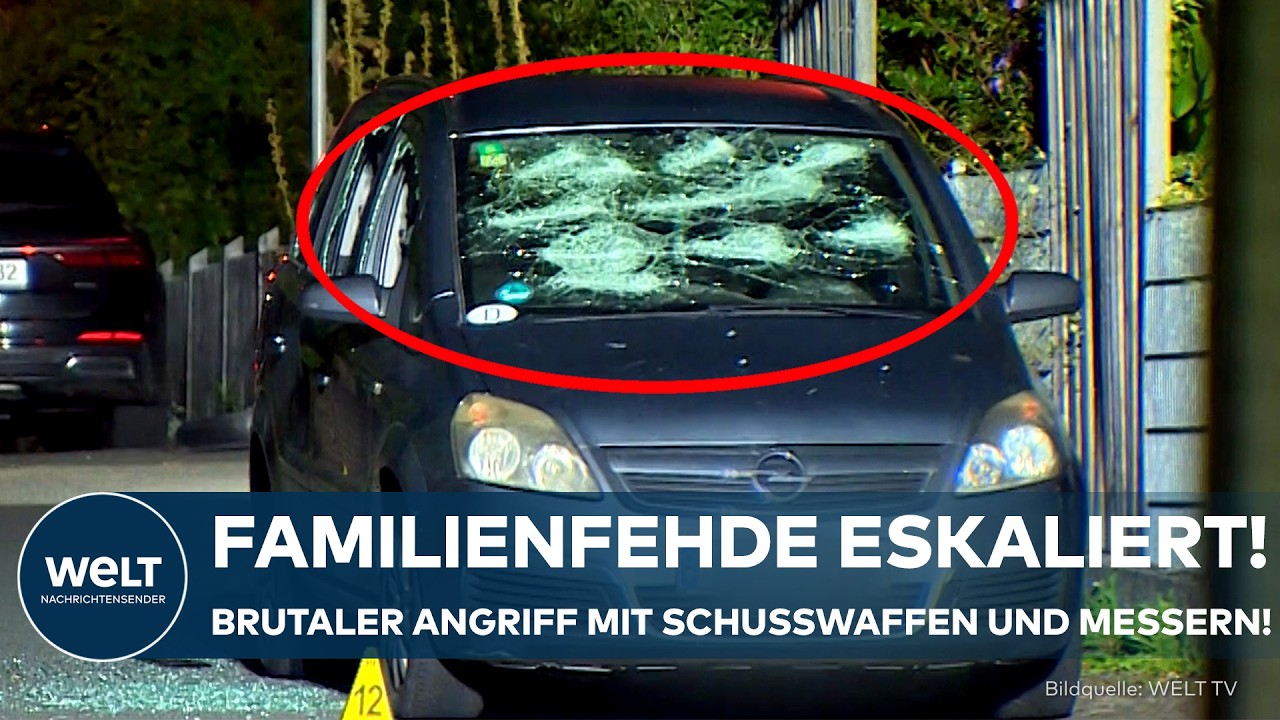 HAMELN-PYRMONT: Familienfehde eskaliert! Sieben Menschen bei brutaler Attacke schwer verletzt!