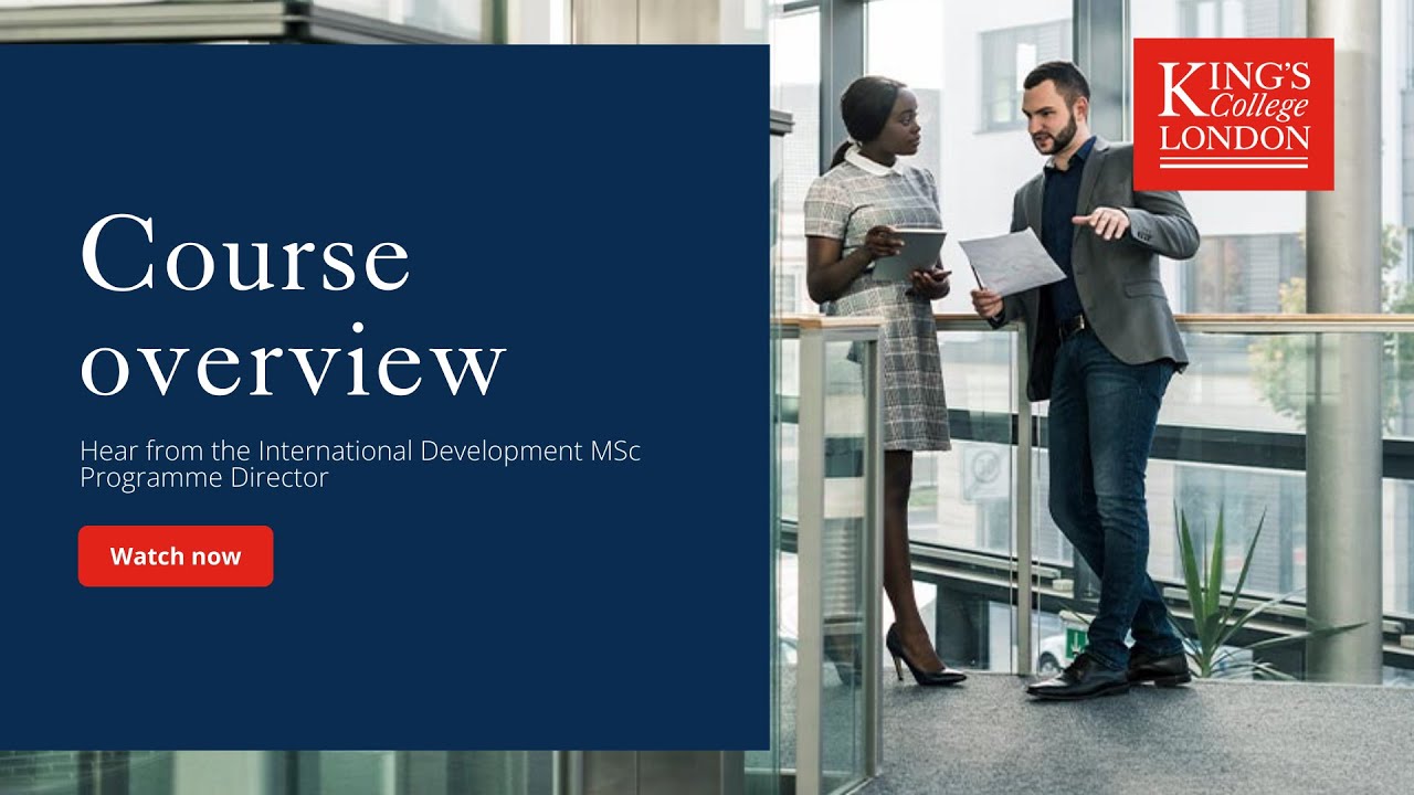 International Development MSc Overview