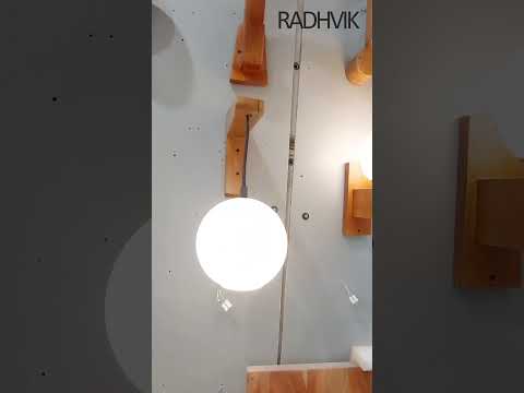 Wooden wall lamp, 7w led wall lamp - rwl/b2033, home, 9 w