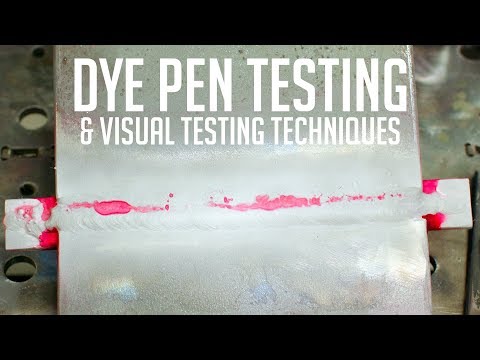 Dye penetrant testing service