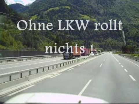 Without trucks Europe stops ! Ohne LKW rollt nichts !