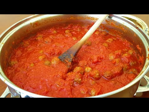 SUGO CON PALLOTTINE DI VITELLO ALL' ABRUZZESE⭐RITA CHEF.