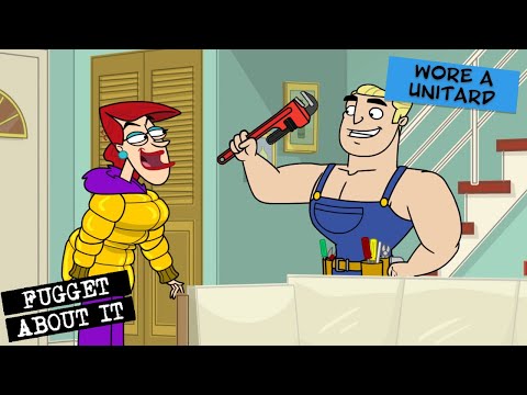 Vengeance Wore a Unitard | Fugget About It | Adult Cartoon | Full Episode | TV Show