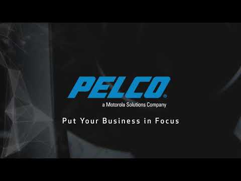 Pelco Demo: Sarix Professional Series 3 with Wide Dynamic Range