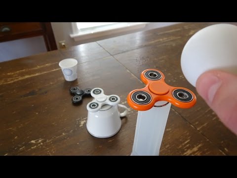 Fidget Spinner Trick Shots | That's Amazing