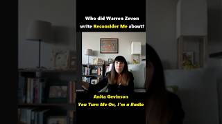 Who did Warren Zevon Write “Reconsider Me” About? | From my interview with Anita Gevinson