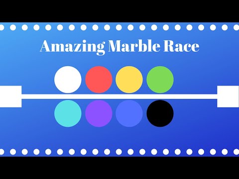 AMAZING MARBLE RACE TOURNAMENT - (BIG FINAL)