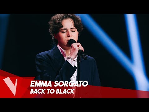 Amy Winehouse – 'Back to Black' ● Emma Sorgato | Blinds | The Voice Belgique Saison 11