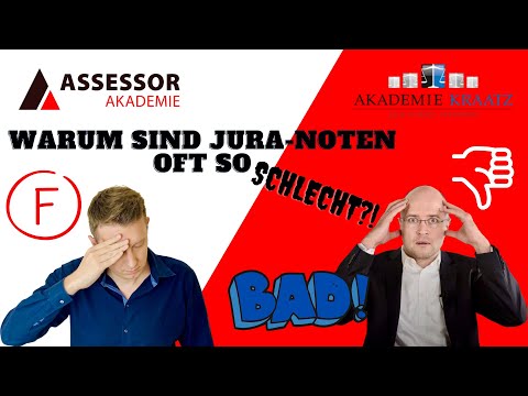 Schlechte Noten in Jura?! Woran liegt es?