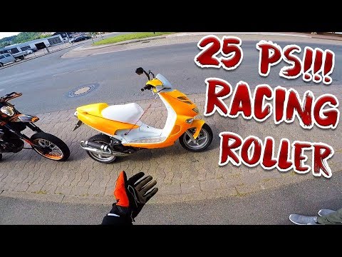 25PS Getunter Roller! Vollgas Testfahrt!