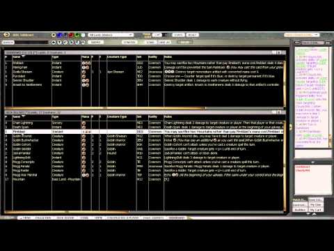 Goblins vs Goblin Storm MTGO Pauper sideboard 1 (commentary)