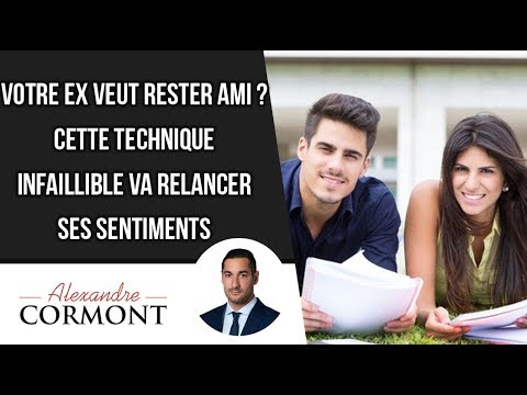 Mon ex veut rester ami, que faire