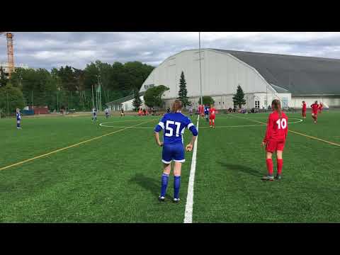 HJK/2 vs JäPS T18 ykkönen (6/7), 9.6.2018.