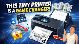 2026 Best Thermal Printer! Phomemo PM64D - Lightening fast With TouchScreen!