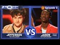 Jefferson Clay vs Jason Warrior with Results &Comments The Four 2018 Episode 3