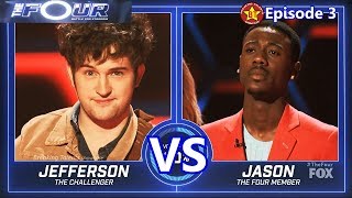 Jefferson Clay vs Jason Warrior with Results &Comments The Four 2018 Episode 3