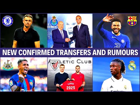 📣CHELSEA's NO to ENRIQUE!💥RAPHINHA to NEWCASTLE? New Confirmed Transfers & Rumours!