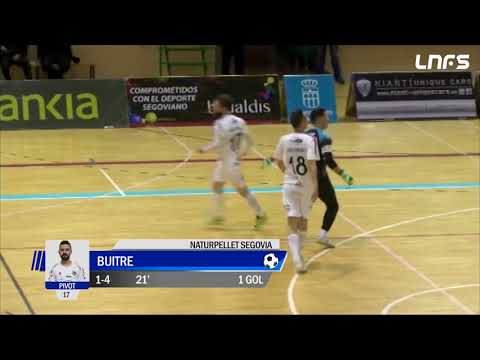 Gol Buitre (1-4) Naturpellet Segovia - ElPozo Murcia. J30, 1Div. LNFS