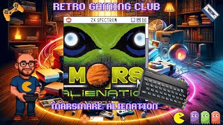 Marsmare: Alienation | ZX Spectrum | Review & Gameplay | Intense 8-Bit Sci-Fi Action!