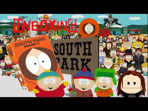 UNBOXING South Park: Seasons 1-5 (Walmart Exclusive) boxset