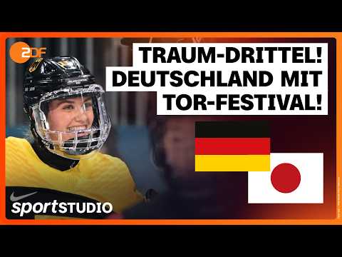 Deutschland – Japan Eishockey Frauen Highlights | Olympia Mailand Cortina 2026 | sportstudio