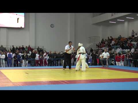 KWU-2014. Final - Nalimova Margarita vs. Zelenina Valeria (Girls 16-17 years -55 kg)