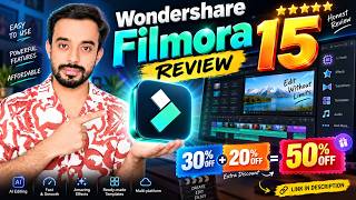 Wondershare Filmora 15 Review | Best Video Editing Software for Beginners | Is I