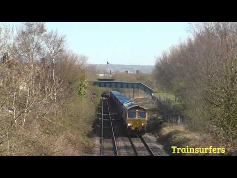 Freightliner Class 66 No. 66544 on 6F33 Bredbury - Runcorn F.L on 20.04.16 - HD