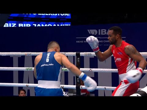 QF (86KG) ALFONSO DOMINGUEZ LOREN (AZE) vs ABDULLAEV SHOKHJAKHON (UZB)| IBA World Championships 2023