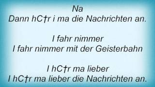 17659 Peter Cornelius - Geisterbahn Lyrics