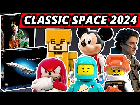 LEGO NEWS! 2024 Space! Dune! Minecraft 10th Anniversary! D&D! GIANT Concorde Jet! BrickHeadz!