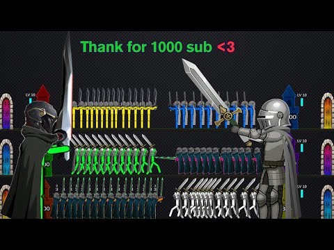 Stickman 3v3 Level Up ~ Can You Find Your Name in This Epic Battle?