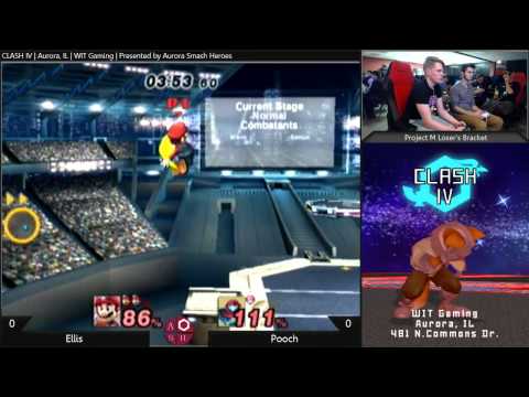 Pooch (Samus) vs. Ellis (Mario) - PM Loser's Bracket Clash IV