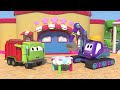 EARTHQUAKE MESS! The Baby Trucks in danger! Help, RESCUE TEAM!  - Robot & Fire Truck Transform