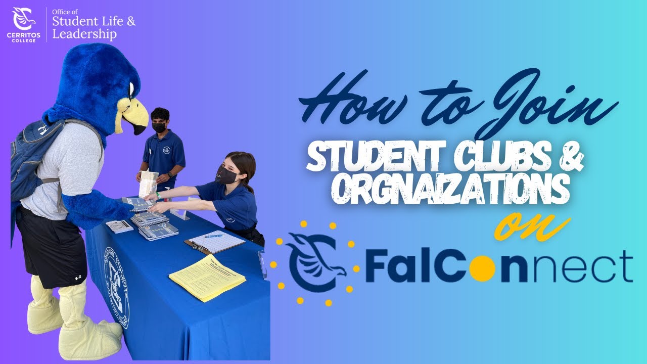 How to Join Student Clubs & Organizations on FalConnect