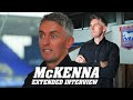 EXTENDED INTERVIEW WITH KIERAN McKENNA