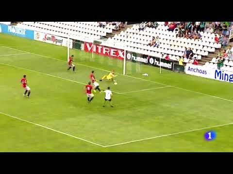 Resumen del partido de liga Racing-Mirandés (TVE-Cantabria 04/09/17)