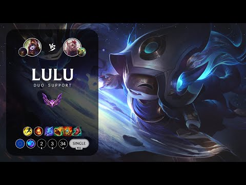 Lulu Support vs Rakan - EUW Master Patch 13.17